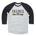 Paul Skenes T-Shirt - Pittsburgh Pirates Slim Fit 3/4 Sleeve Raglan Tee Men's Baseball T-Shirt - YinzerShop