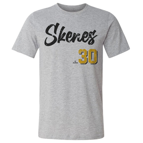Paul Skenes T-Shirt – Pittsburgh Sports Tee | Cotton Crewneck Short Sleeve Shirt Men's Cotton T-Shirt - YinzerShop