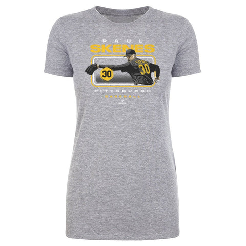 Paul Skenes T-Shirt - Slim Fit Cotton Crewneck Shirt | Machine Washable Lightweight Sports Tee Women's T-Shirt - YinzerShop