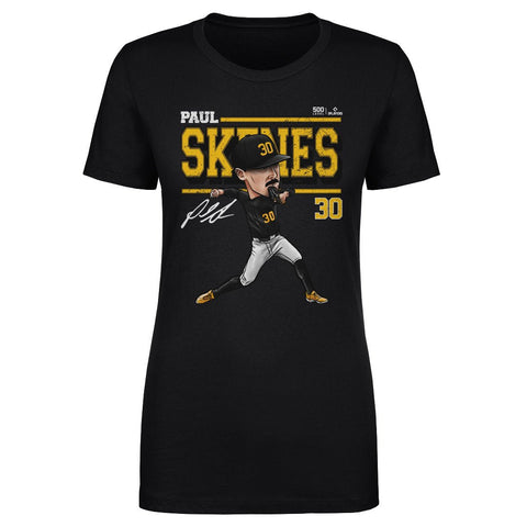 Paul Skenes T-shirt – Slim Fit Cotton Crewneck Tee | Lightweight Athletic Fan Apparel Women's T-Shirt - YinzerShop
