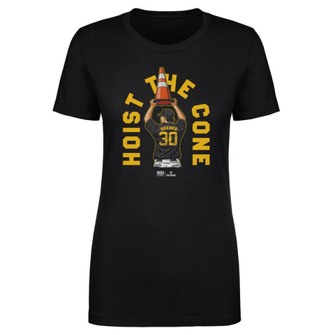 Paul Skenes T-Shirt - Slim Fit Cotton Crewneck Tee | Pittsburgh Pirates Apparel Women's T-Shirt - YinzerShop