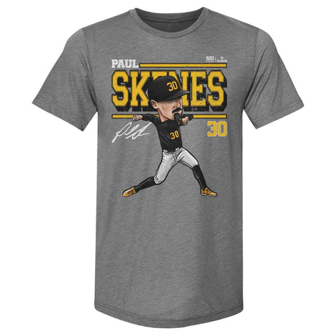 Paul Skenes T-Shirt – Slim Fit Crewneck Tee | Lightweight Cotton Blend Shirt Men's Premium T-Shirt - YinzerShop