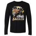 Paul Skenes T-Shirt – Vintage Pittsburgh Long Sleeve Shirt | Cotton Crewneck Tee Men's Long Sleeve T-Shirt - YinzerShop