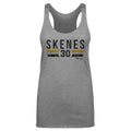 Paul Skenes Tank Top - Lightweight Slim Fit Tri Color Pittsburgh Pirates Apparel Women's Tank Top - YinzerShop