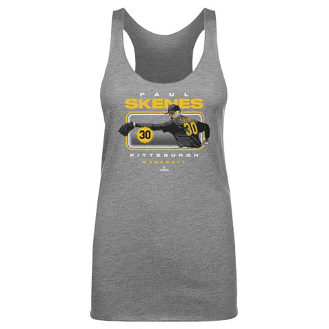 Paul Skenes Tank Top – Slim Fit Tri Color Athletic Wear Tank | 500 LEVEL Apparel Women's Tank Top - YinzerShop