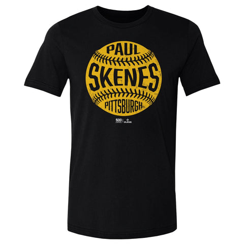 Paul Skenes Vintage Baseball T-Shirt – Lightweight Cotton Sports Shirt, Pittsburgh Apparel Men's Cotton T-Shirt - YinzerShop