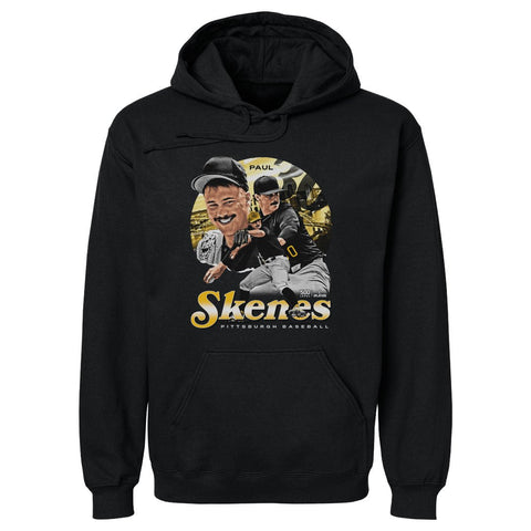 Paul Skenes Vintage Hooded Sweatshirt - Cotton Blend Hoodie Midweight Pullover Men's Hoodie - YinzerShop