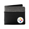 Pebble BiFold Wallet - Pittsburgh Steelers Durable Vinyl Sports Fan Accessory Wallet - YinzerShop