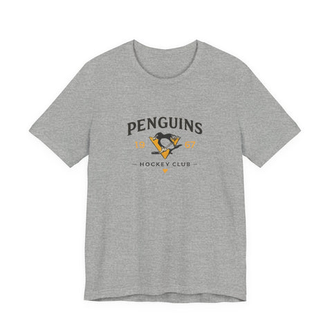 Penguins Hockey Club - Unisex Jersey Short Sleeve Tee T-Shirt - YinzerShop