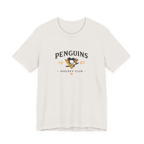 Penguins Hockey Club - Unisex Jersey Short Sleeve Tee T-Shirt - YinzerShop