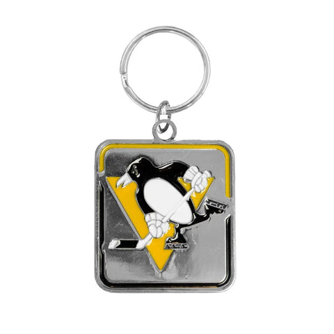 Penguins Pet Collar Charm – Licensed Pittsburgh Penguins Metal Collar Tag Accessory Pet Collar Charm - YinzerShop
