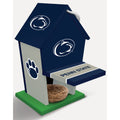 Penn State Birdhouse - Licensed NCAA Wood Birdhouse with Tin Roof & Waterproof Paint Decor - YinzerShop