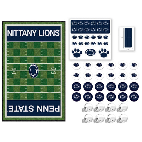 Penn State Checkers Game – Licensed NCAA Board Game with Helmet King Pieces Classic Games - YinzerShop