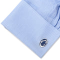 Penn State Cufflinks – Official NCAA Licensed Enamel Logo Silver Tone Accessories Cufflinks - YinzerShop