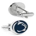Penn State Cufflinks – Silver Tone Nittany Lion Accessories & Enamel Lapel Pin Gift Set Gift Set - YinzerShop