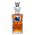 Penn State Decanter - 25 Ounce Glass With 3D Topper | Heritage Pewter Gifts Heritage Decanter 3D Top - YinzerShop