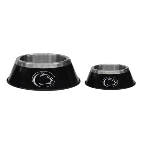 Penn State Dog Bowl – Durable Stainless Steel Pet Feeding Bowl with Team Logo Pet Bowl - YinzerShop