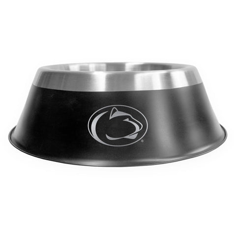 Penn State Dog Bowl – Durable Stainless Steel Pet Feeding Bowl with Team Logo Pet Bowl - YinzerShop
