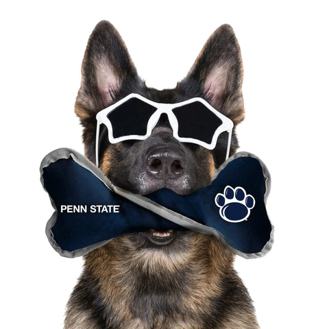 Penn State Dog Toy – Durable Dog Tug Bone with Squeaker | Licensed Pet Toy Pet Bone - YinzerShop