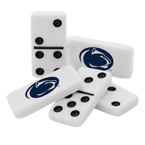 Penn State Dominoes - Licensed NCAA Sports Domino Set With Team Logo Classic Games - YinzerShop