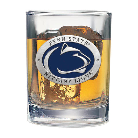 Penn State Double Old Fashioned Glass - 14 Ounce Classic Whiskey Tumbler USA Double Old Fashioned Glass - YinzerShop