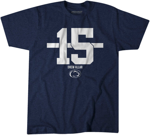 Penn State Football: Drew Allar Name Number Stripe Penn State Nittany Lions-College Football - YinzerShop