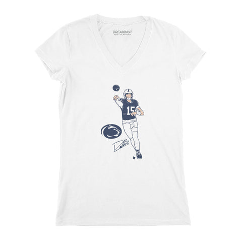 Penn State Football: Drew Allar Superstar Pose Penn State Nittany Lions-College Football - YinzerShop