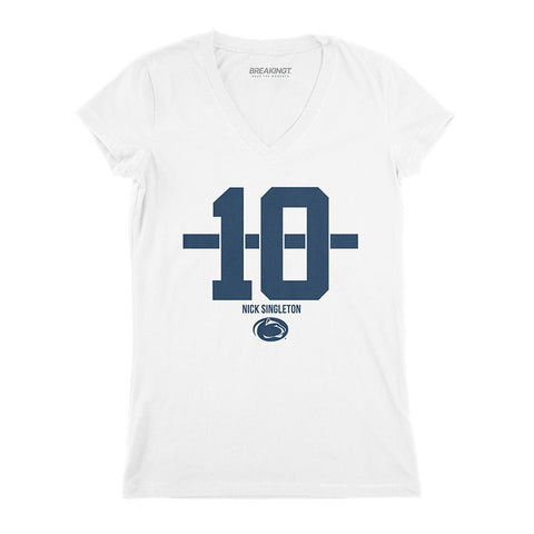 Penn State Football: Nicholas Singleton Name Number Stripe Penn State Nittany Lions-College Football - YinzerShop