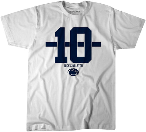 Penn State Football: Nicholas Singleton Name Number Stripe Penn State Nittany Lions-College Football - YinzerShop