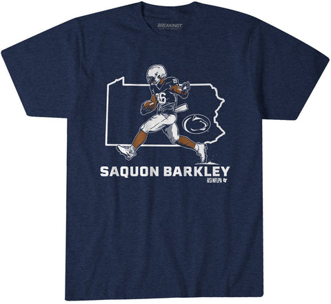 Penn State Football: Saquon Barkley State Star Penn State Nittany Lions-College Football - YinzerShop