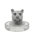 Penn State Glass Decanter – 25 Ounce Decorative Bottle with 3D Top Pewter Decanter - YinzerShop