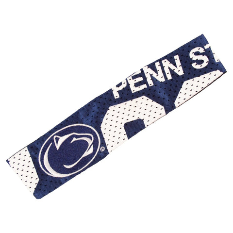Penn State Headband – No Slip Jersey Style Band | Comfortable Workout Fan Gear Headband - YinzerShop