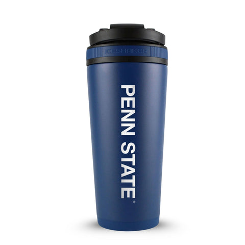 Penn State Ice Shaker | 26oz Stainless Steel Bottle - Cold Drink Shaker - YinzerShop