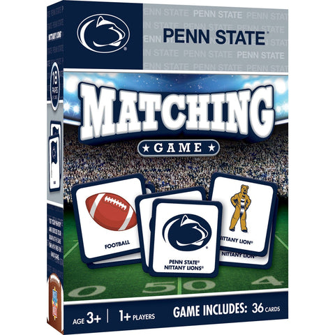 Penn State Matching Game – Licensed NCAA Sports Cards Memory Matching Game Card Games - YinzerShop