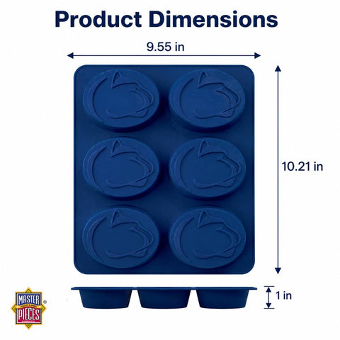 Penn State Muffin Pan – Official NCAA Silicone Bakeware | Heat Resistant, Dishwasher Safe Fan Pans - YinzerShop