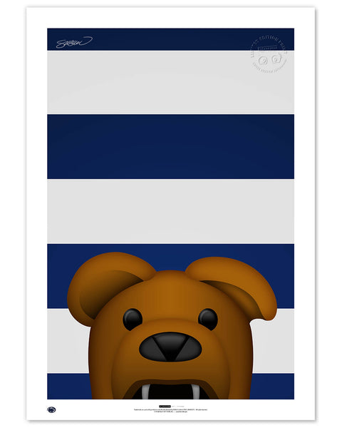 Minimalist Nittany Lion