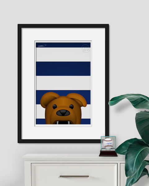 Minimalist Nittany Lion