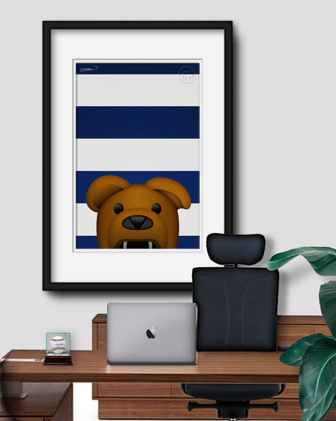 Minimalist Nittany Lion