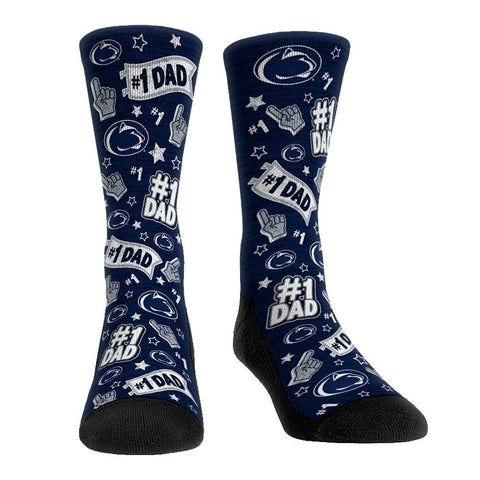 Penn State Nittany Lions - 1 Dad Socks - YinzerShop