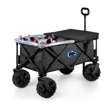 Penn State Nittany Lions All Terrain Utility Wagon | Heavy Duty Folding Wagon with Big Wheels Licensed - YinzerShop