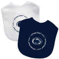 Penn State Nittany Lions Baby Bibs 2-Pack | Cotton Infant Feeding Gear Bibs - YinzerShop