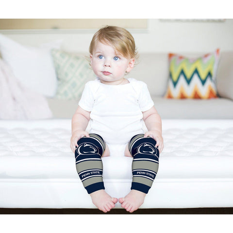 Penn State Nittany Lions Baby Leg Warmers – Infant Crawling Knee Pads, Cotton Blend Wearables - YinzerShop