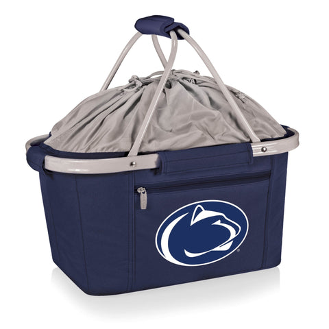Penn State Nittany Lions Collapsible Cooler Tote - Durable Polyester Canvas Picnic Basket Licensed - YinzerShop