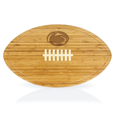 Penn State Nittany Lions Football Cutting Board – Bamboo Serving Tray With Recessed Juice Groove Licensed - YinzerShop