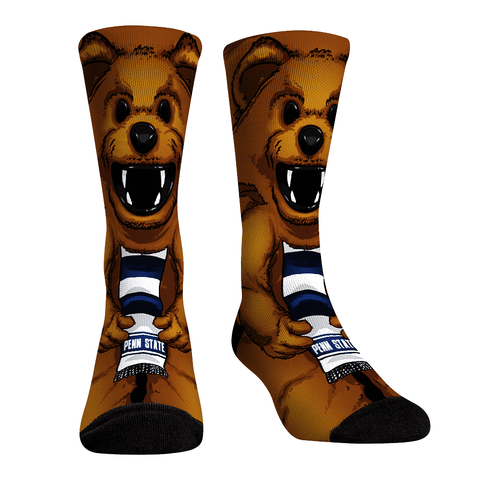 Penn State Nittany Lions - HyperOptic Mascot Socks - YinzerShop