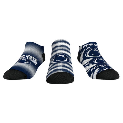 Penn State Nittany Lions - Low Cut - Make Some Noise (3-Pack) Socks - YinzerShop