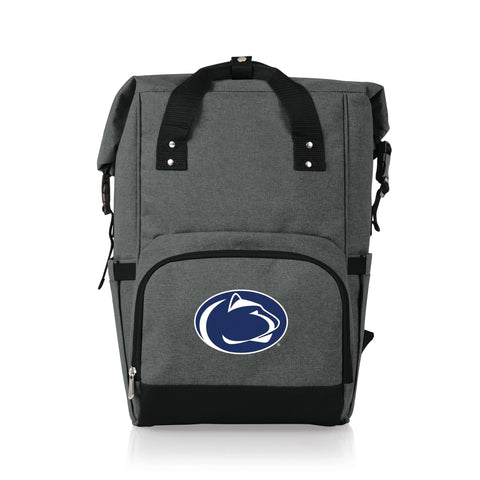Penn State Nittany Lions - On The Go Roll-Top Backpack Cooler Licensed - YinzerShop
