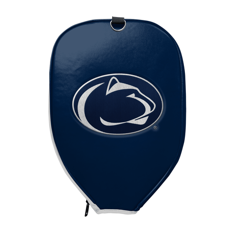 Penn State Nittany Lions Pickleball Paddle Navy Logo Pickleball Paddle PU Leather Cover Paddle Cover - YinzerShop