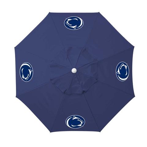 Penn State Nittany Lions Portable Beach Umbrella - 5.5 Ft Steel Pole Outdoor Canopy Licensed - YinzerShop