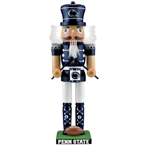 Penn State Nutcracker - Collectible Wooden Holiday Sports Decor With Team Colors Decor - YinzerShop